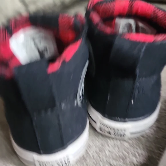 Converse Black and Blue Sneakers Classic Canvas Design - Picture 5 of 8